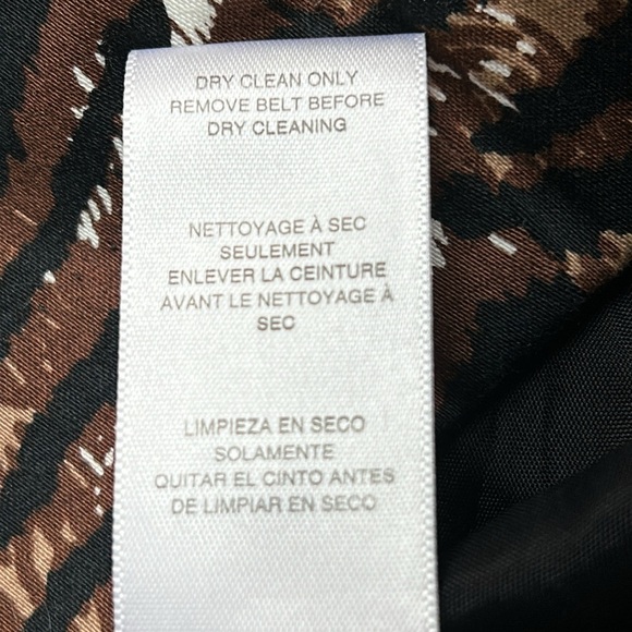 2198- MICHAEL Michael Kors Sleeveless Sheath Print Pencil Stretch Dress Size 12 - Picture 8 of 8